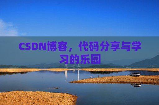 CSDN博客，代码分享与学习的乐园